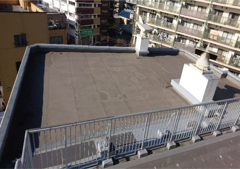 マンション屋上